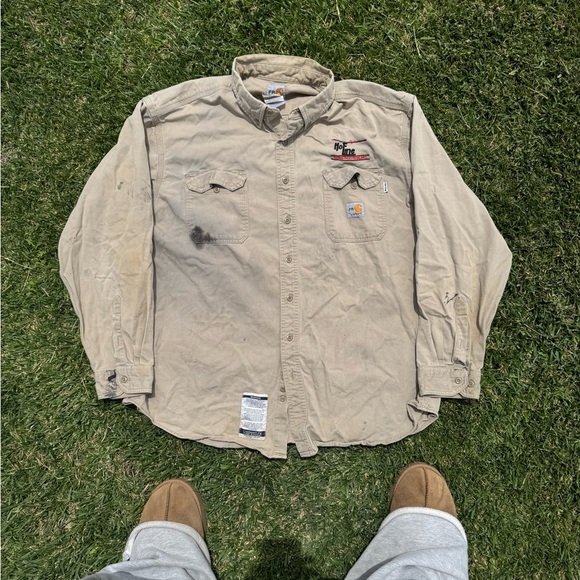 Vintage Carhartt Button Up Longsleeve - Picture 1 of 3
